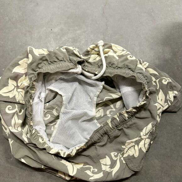 Tommy Bahama Shorts Mens Large Purple Floral Lined Swim Swimming Trunks Marlin L - Picture 9 of 9